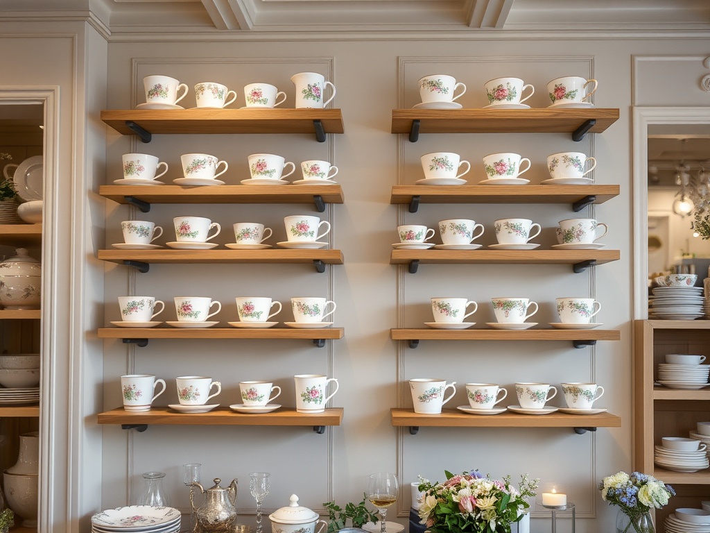 Styled arrangement with colour grouping